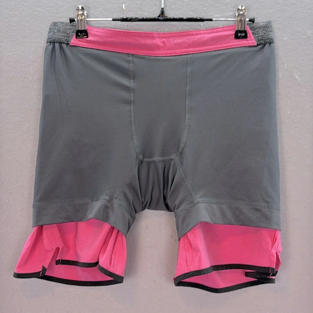 Chubbies Men's The Carimines Yoga /Swim Hybrid shorts pink pants performance M